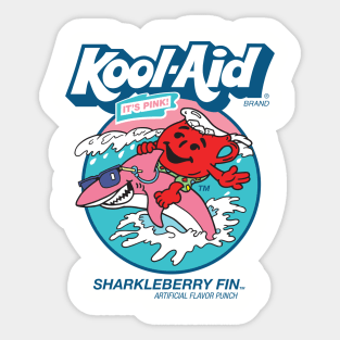 Kool Aid Sharkleberry Fin - Light Sticker